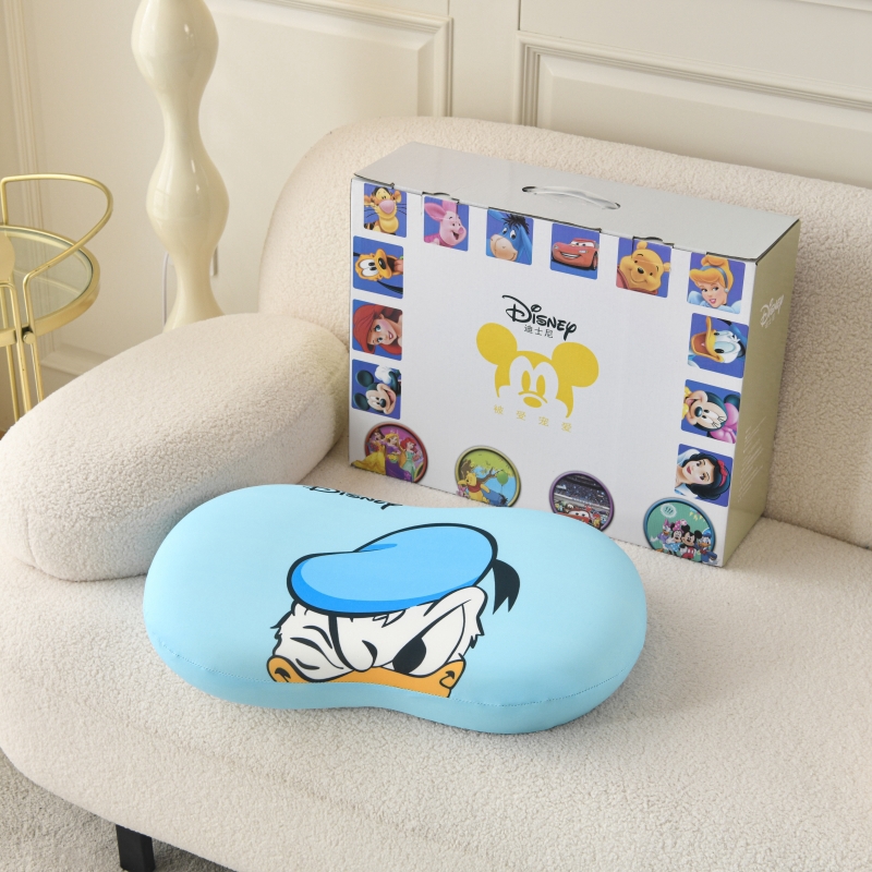 2024新款迪士尼凉感丝乳胶枕芯枕头 一只 唐老鸭