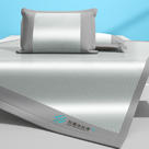 2024年新款宽头800D绣花抗菌冰感席系列 1.2m（4英尺）床 冰感席-灰(条席款)