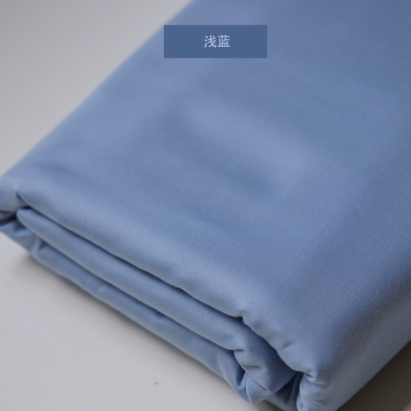 2023新款50S亲肤舒适全棉磨毛保暖单品床单--云洛系列 245x245cm单床单 浅蓝