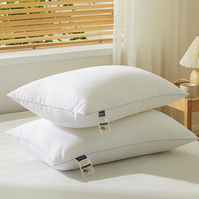 2023新款化纤舒适枕头枕芯48X74cm/只 白