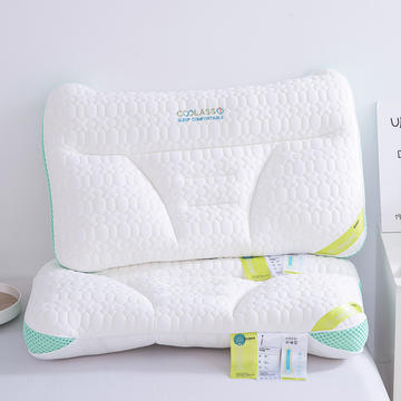 2024新款小冰皮凉感乳胶分区护颈枕 枕头枕芯