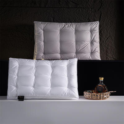 2023新款双层立体面包枕 枕头枕芯 白色48*74/只