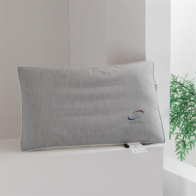 2023新款石墨烯荞麦养生保健枕枕头枕芯单人护颈枕 灰色48*74cm/只