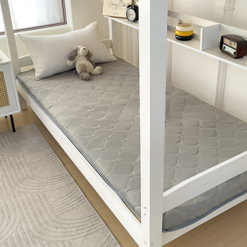 2024新款单人床日式榻榻米藤席双用床垫-厚款 90x200cm单件床垫 灰色