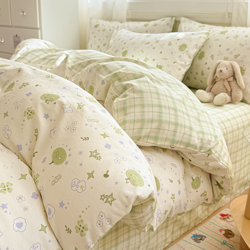 2025新款12868全棉印花四件套 奇思妙想