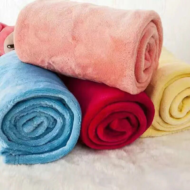 礼品毛毯网销赠品毛毯 送礼小毛毯法莱绒法兰绒毯子 70cmx50cm 印花