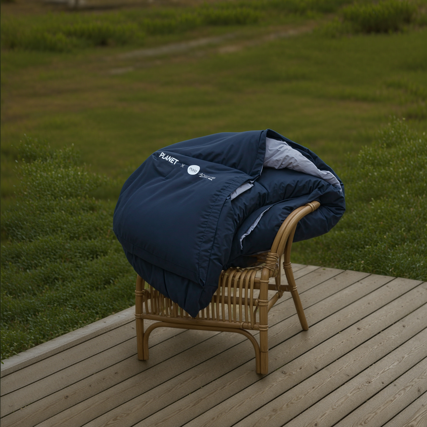 2025新款酣睡星球双层控温被被子被芯 风格二 远山蓝