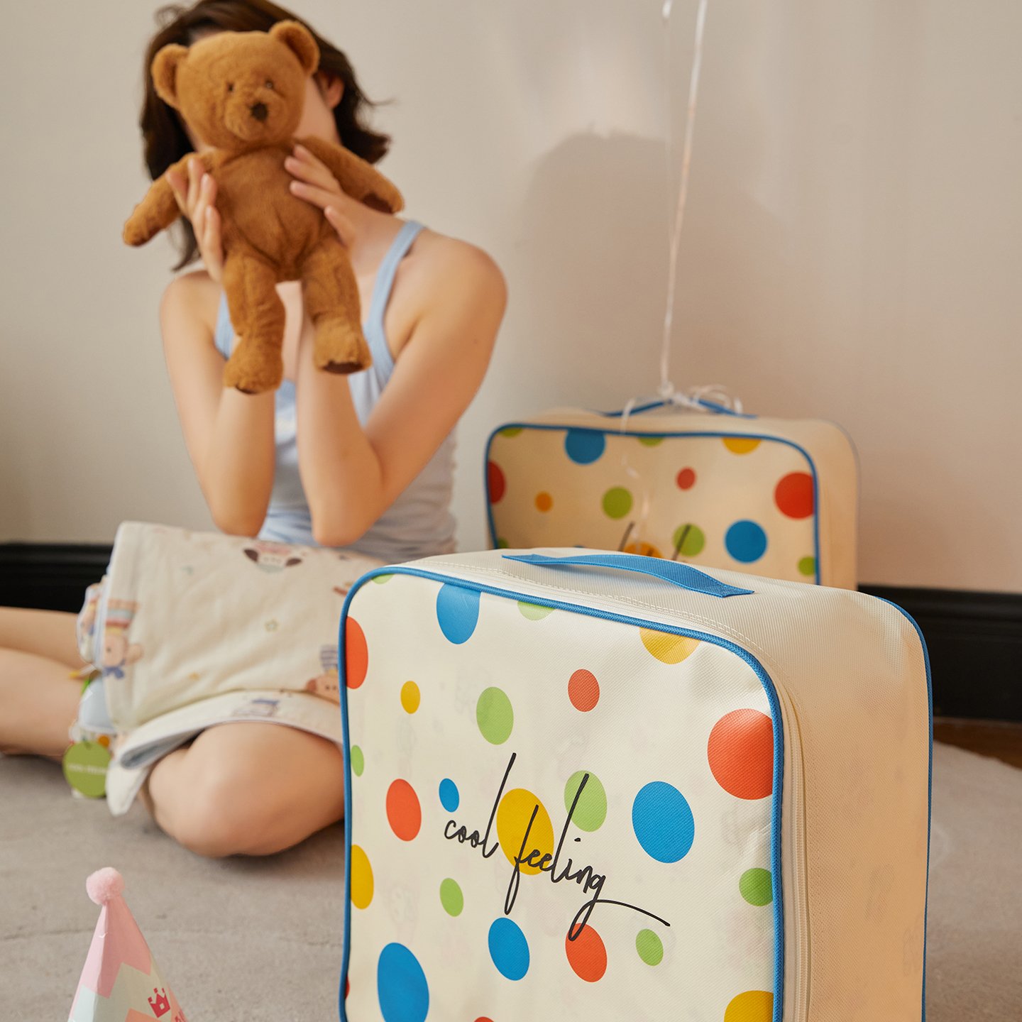 2026新款锦氨全棉双层纱20大豆抗菌双感夏被被子被芯（空镜图） 包装图