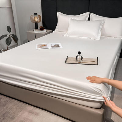 新款A类60支长绒棉纯色佳系列--单床单、床笠 单床单230*245cm 佳-贵族白