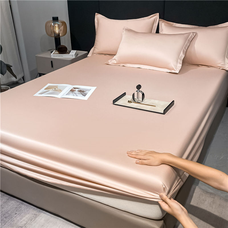 新款A类60支长绒棉纯色佳系列--单床单、床笠 单床单230*245cm 佳-藕粉