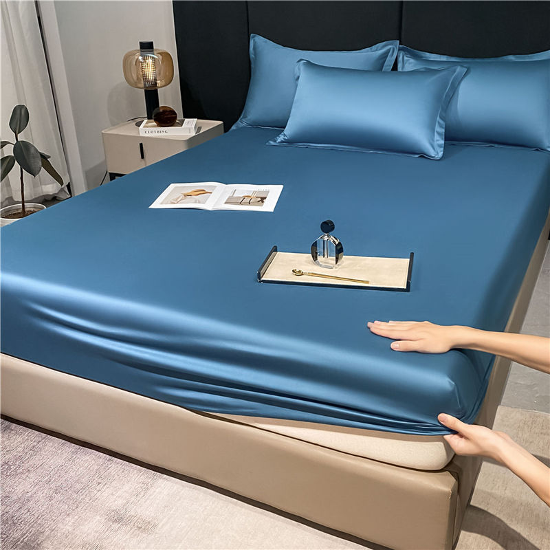 新款A类60支长绒棉纯色佳系列--单床单、床笠 单床单230*245cm 佳-月光蓝