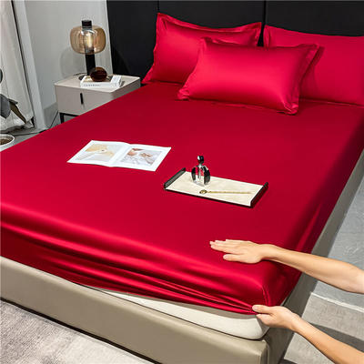 新款A类60支长绒棉纯色佳系列--单床单、床笠 单床单230*245cm 佳-中国红
