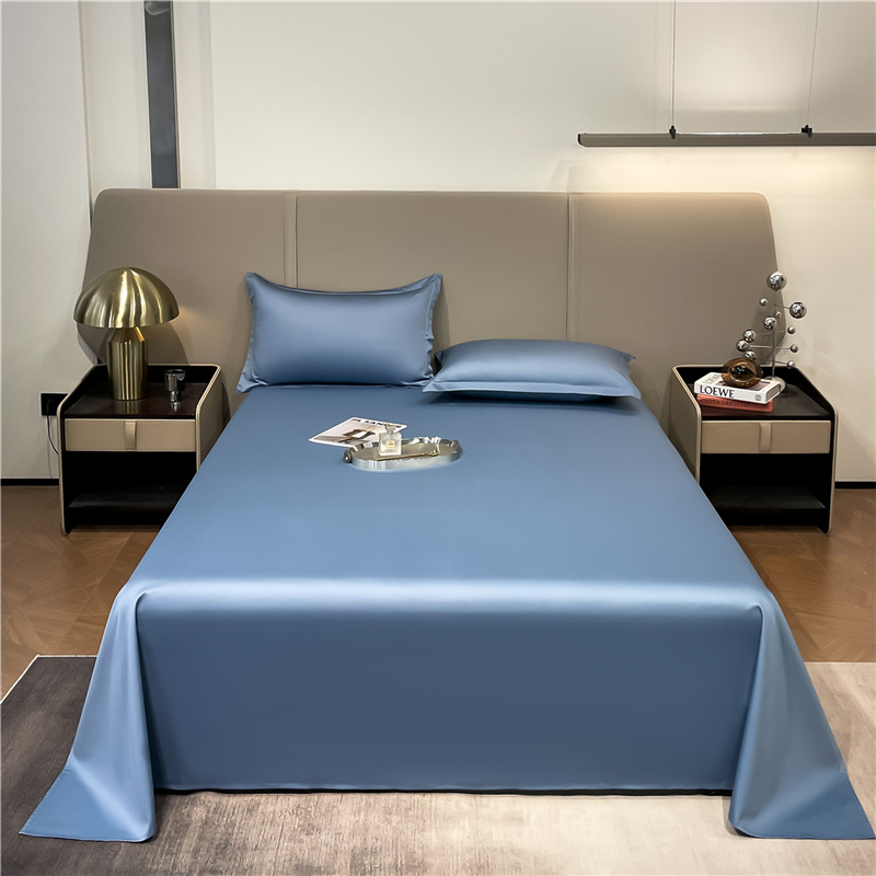 新款A类60支长绒棉纯色佳系列-单床单 230cmx250cm单床单 佳-宾利蓝