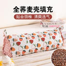 2024年新款荞麦枕枕头枕芯系列--三角兔荞麦枕13*50CM 粉色草莓/只