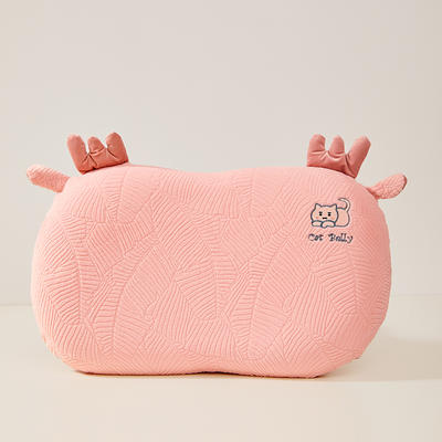 2022新款绒 猫肚枕枕头枕芯系列 34*54cm 粉色