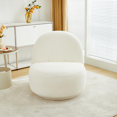 2024新款玉米粒系列-雪梨沙发椅套 坐长75cm整高70cm 奶白