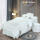 2021新款荷兰尼美容床罩系列四件套 190*80方头床罩四件套 白色