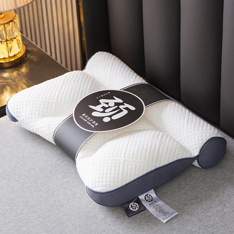 贝瑞 日本黑科技PE软管枕芯高分子软管护颈枕头可全身机洗的助睡眠枕芯 软管护颈枕-灰色40x58cm
