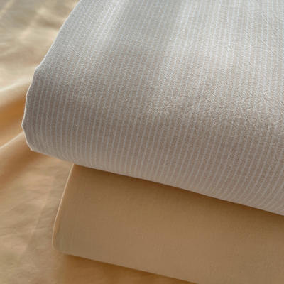 2024新款全棉色织水洗棉系列四件套-叠拍图 1.2m床单款三件套 叠拍18