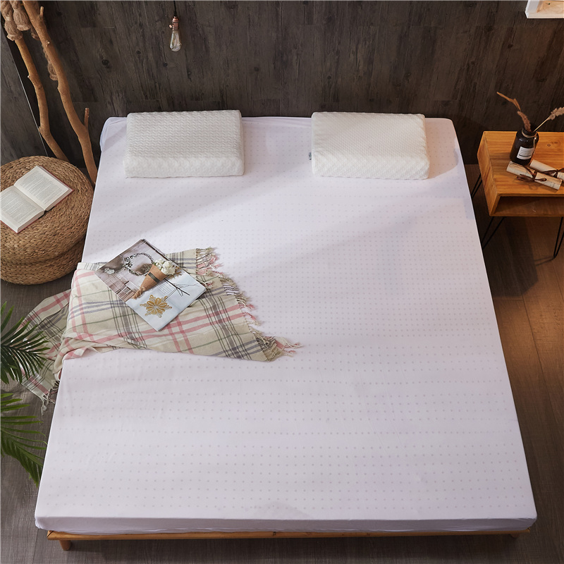 2018新品泰国进口新款乳胶床垫（三） 1.2*2.0米（10厘米厚） 加外套图