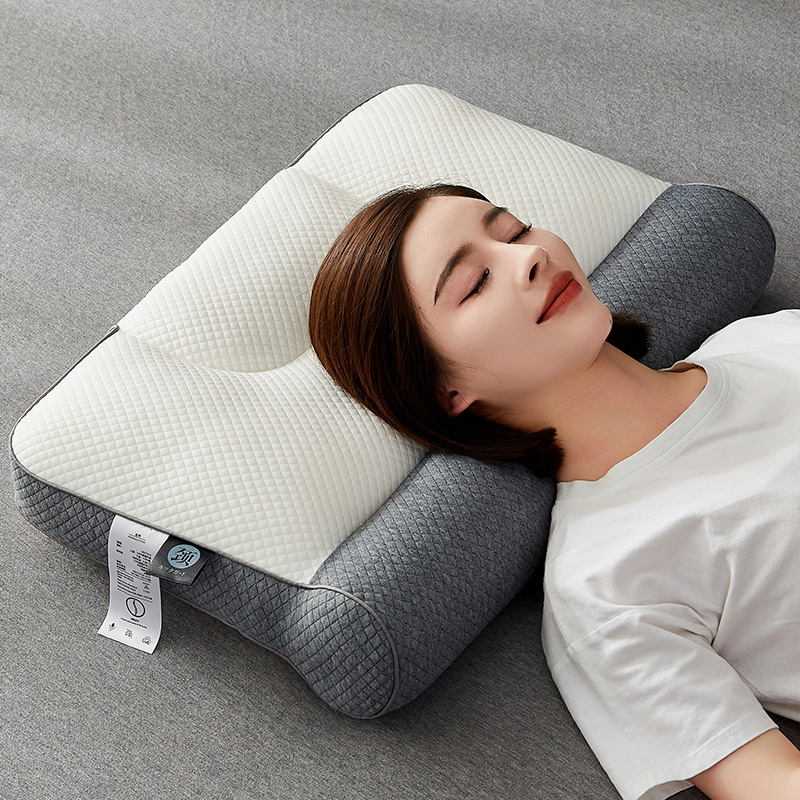 2023新款亲肤针织荞麦牵引复位枕头枕芯 荞麦牵引复位枕【一对装】