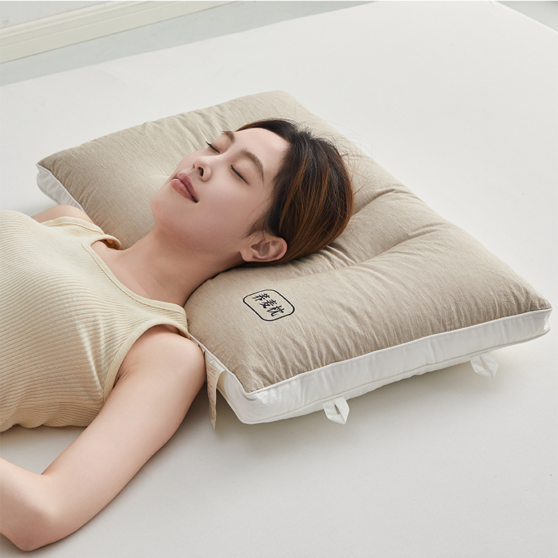 2024新款荞麦分区护颈枕 枕头枕芯 48*74cm 荞麦分区护颈枕【一对】