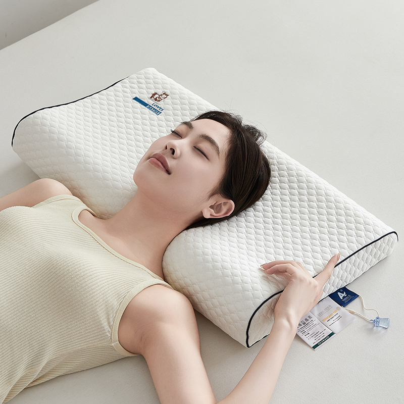 2024新款生物硅胶舒适枕 枕头枕芯 38*68*7/9cm 生物硅胶舒适枕【一对】