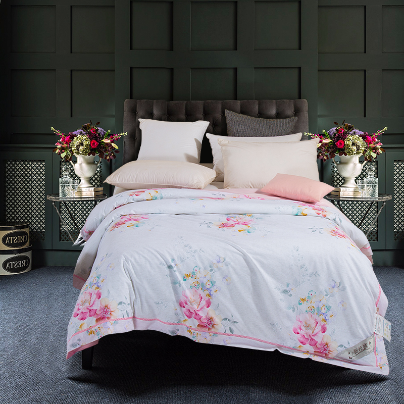 【倔老头蚕丝】—161075竹麻·活里活套 16个被角带可拆洗私人定制