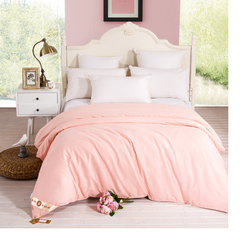 【倔老头蚕丝】--40s全棉贡缎提花蚕丝被壳