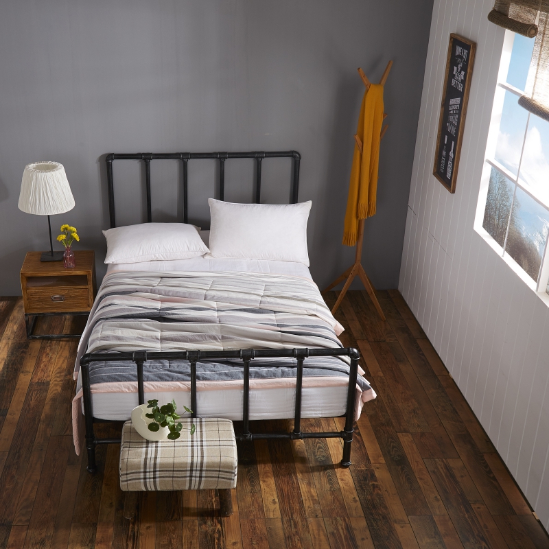 【银拾囯际家纺*倔老头蚕丝】2017全棉水洗棉夏被 空调被可水洗