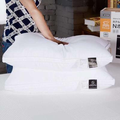 2023新款普通枕头枕芯 白色低枕一只