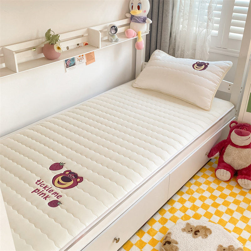 2023热款迪士尼专版烫画学生宿舍床垫床褥 支持定制 0.8x1.9m 草莓熊
