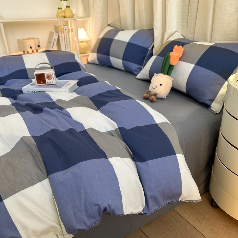 2025新款全棉13070简约北欧风四件套