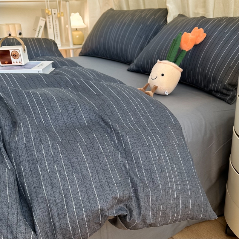 2025新款全棉13070简约北欧风四件套