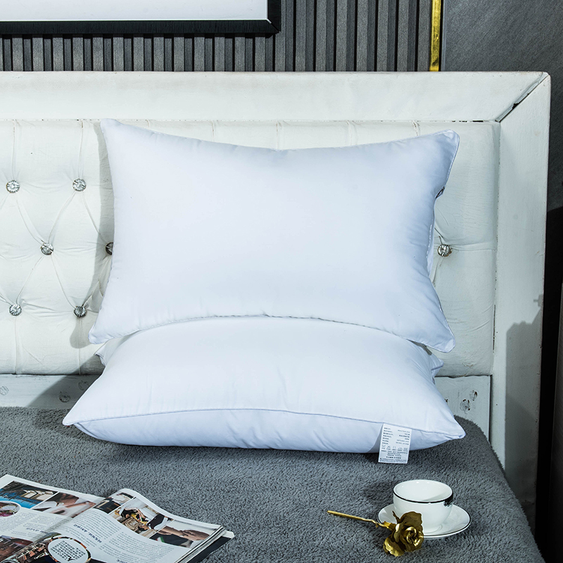 2022新款纯色磨毛酒店专用枕芯可水洗枕头枕芯 45*72cm枕芯/只 白色