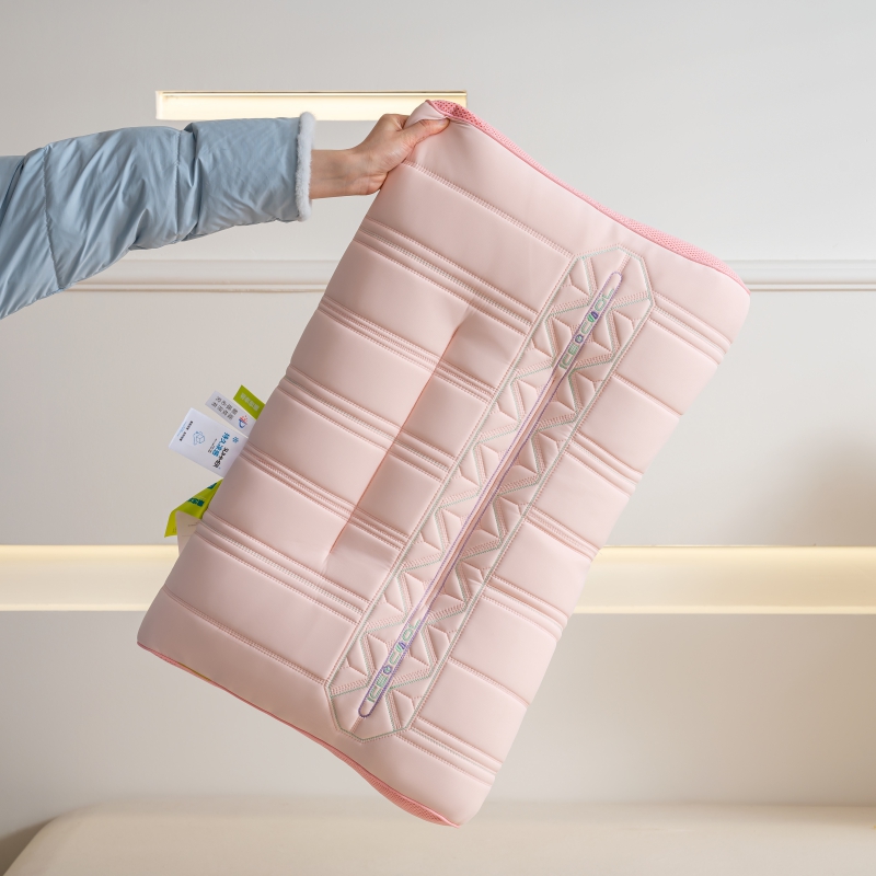 2024新款枕芯枕头冰丝果冻枕枕头枕芯 48*74cm/只粉色