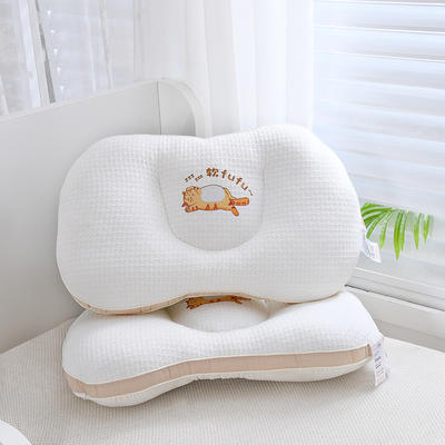2023新款软fufu软针织空气层羽丝棉枕枕头枕芯 48x74cm/只