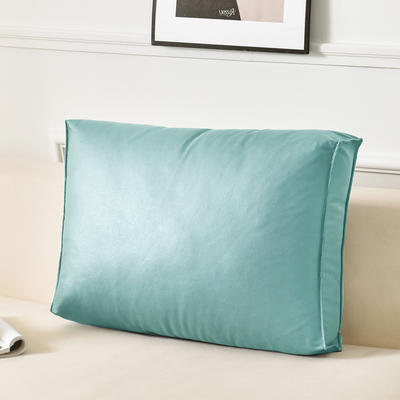 2022新款科技布立体款式沙发靠枕护腰靠垫榻榻米软包飘窗客厅垫背 60*45*12cm 天空蓝