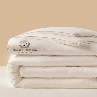 2022新款新疆棉花被冬被春秋被子长绒棉被芯保暖加厚被褥子绗缝被单人双人 180*200cm夏被2.6斤 白色