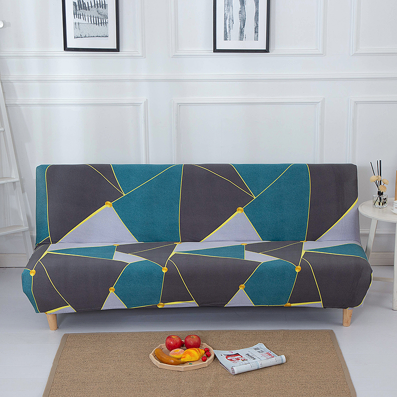 2022新款印花沙发床套 1.6-1.90m床使用 几何印象
