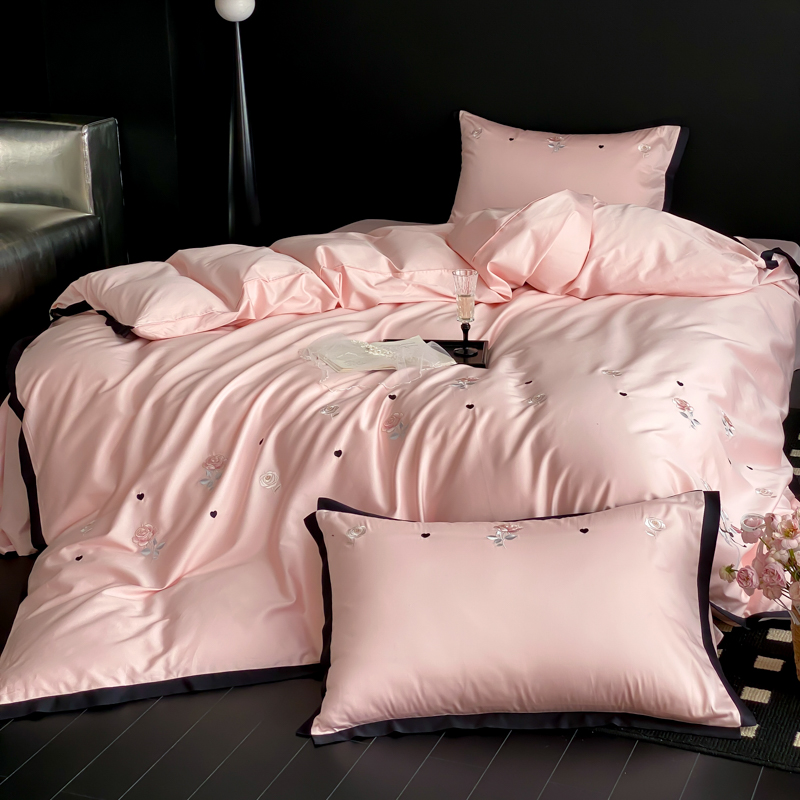 2025新款高支高密纯棉轻奢四件套（配高端礼盒 ）