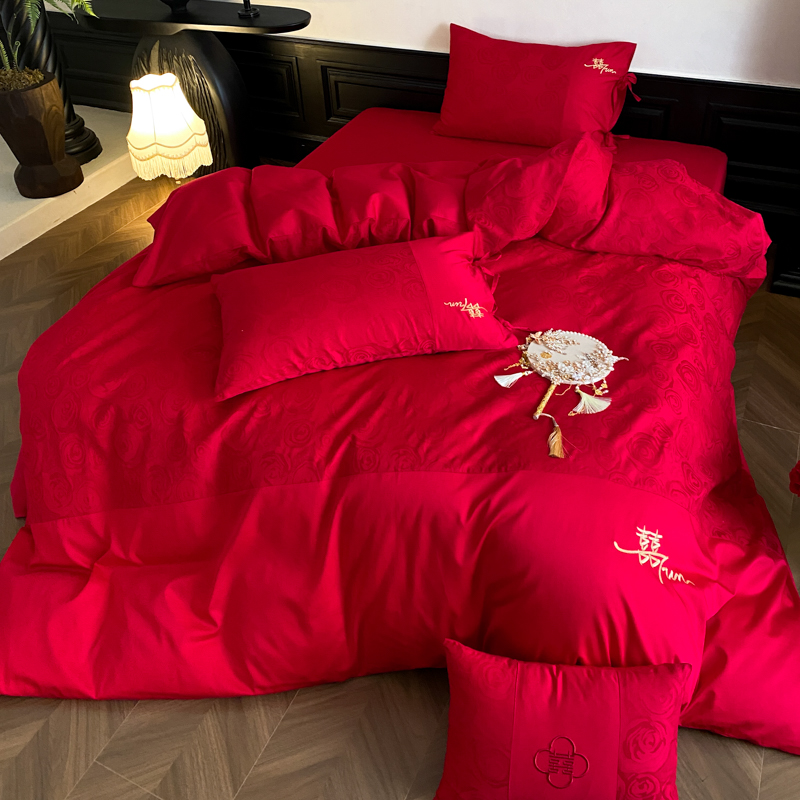 2025婚庆轻奢提花系列（配高端礼盒）