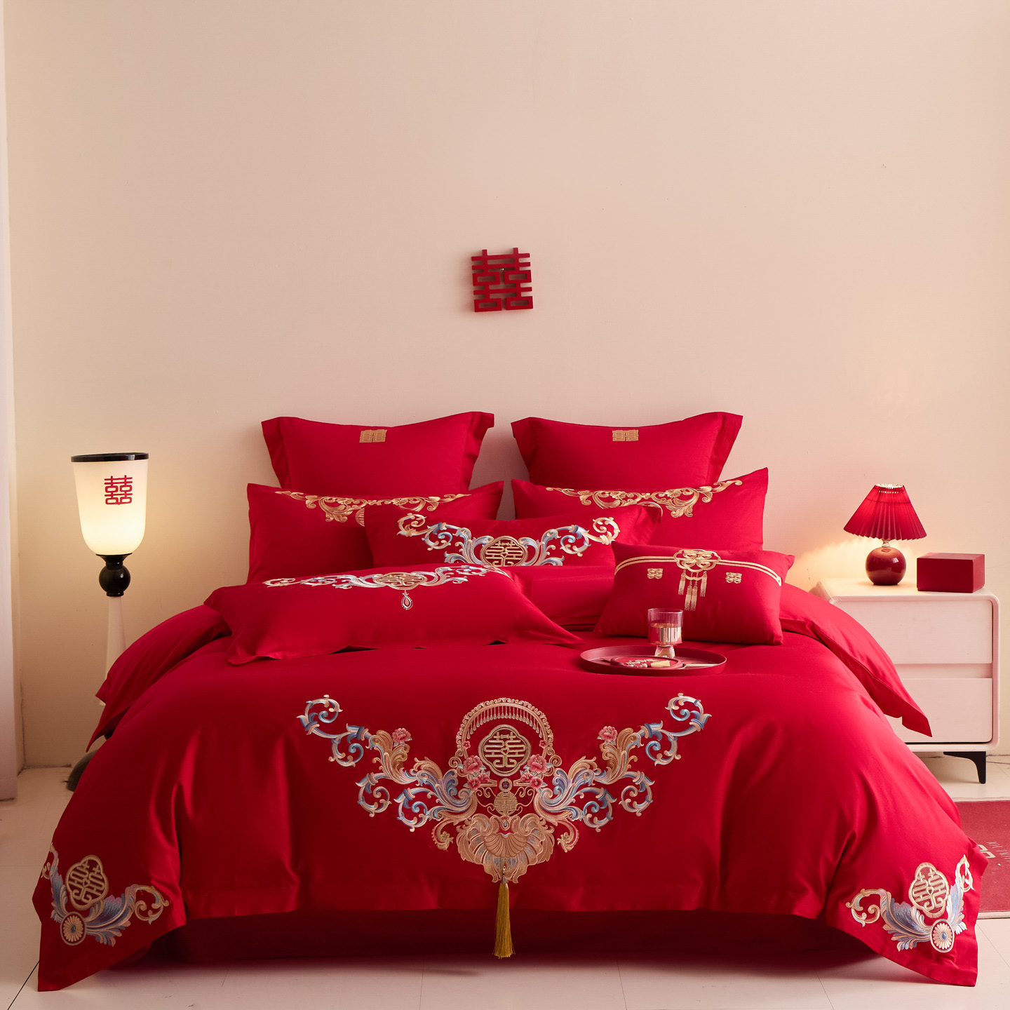 2025新款婚庆小红书化纤系列二 恭贺新禧