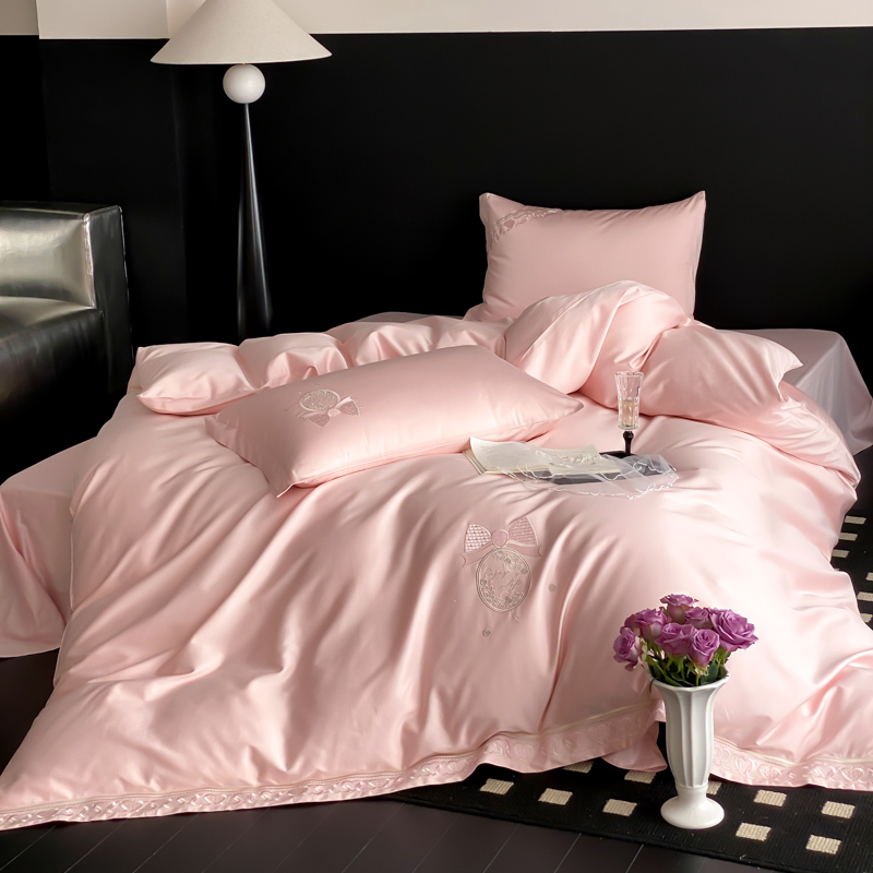 2025新款高支高密纯棉轻奢四件套（配高端礼盒 ）