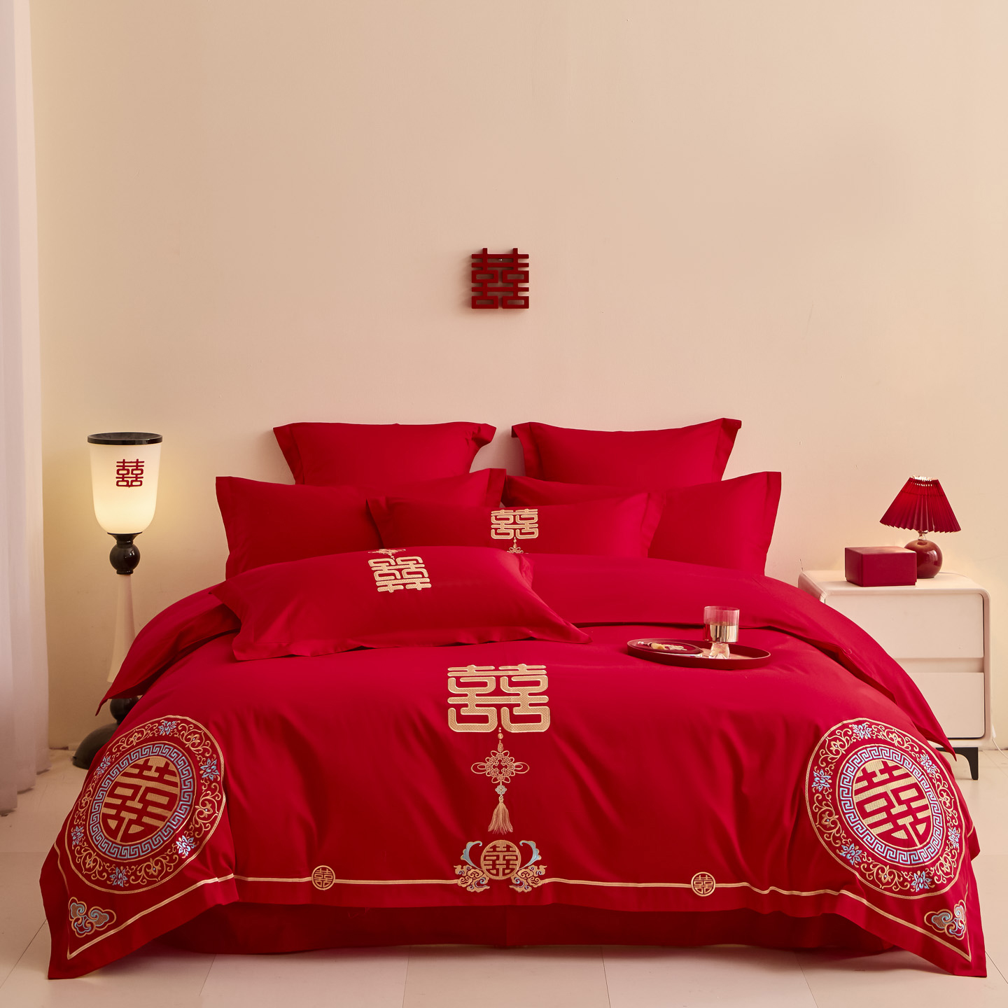 2025新款婚庆小红书化纤系列二 家家有喜