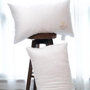 2022新款优质长绒棉山茶花香枕枕头枕芯系列 白色  (中枕）