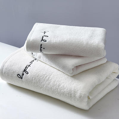 新款潮范儿系列-浴巾 米白70*140cm