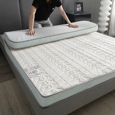 2022新款A类针织乳胶小鹿记忆海绵立体床垫--成人床垫 100*200cm（床垫6cm） 白色