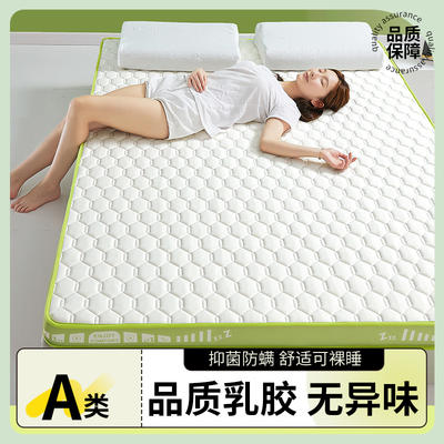 2024新款A类乳胶抗菌记忆棉深睡床垫 100*200cm(床垫6cm) 元气绿