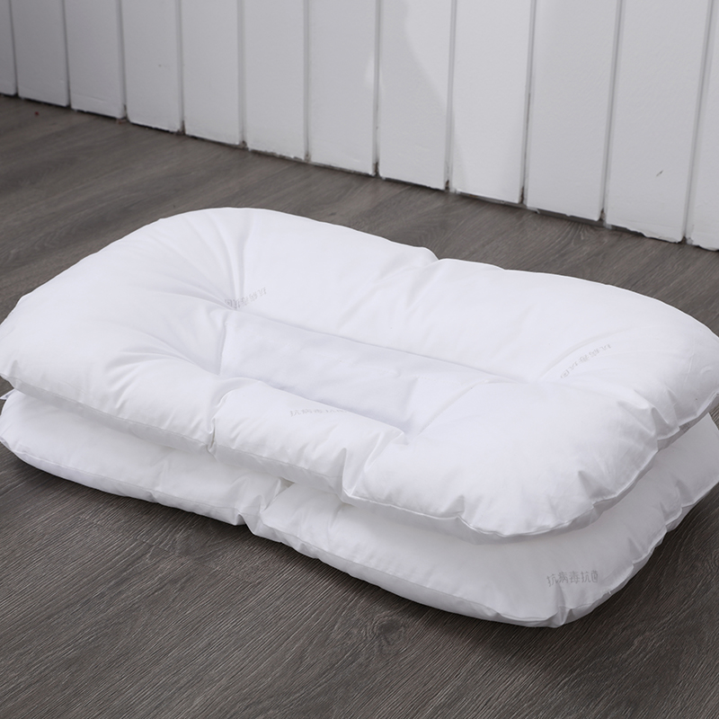 2022新款儿童枕芯枕头学生枕儿童抗菌决明子枕带礼盒 40*60白色